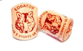 Turco Cuero Lobatos Tubular Lobo
