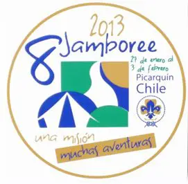 Autoadhesivo Jamboree Nacional 2013