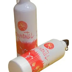 Botella Metálica Caminantes 750 ML Blanca