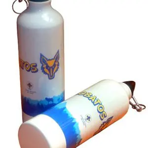 Botella Metálica Lobatos 750 ML Blanca