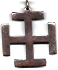 Cruz De Jerusalen Metal
