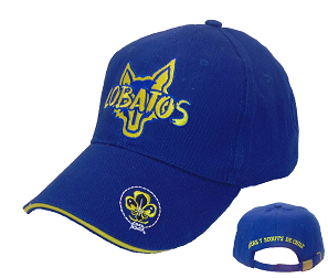 Gorro Jockey Azul Bordado Lobatos Diseño 2020