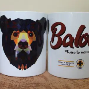 Tazón Cerámica Diseño Lobatos Baloo