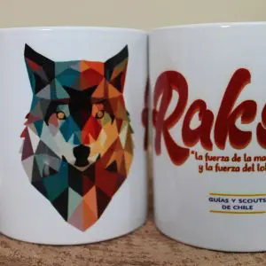 Tazón Cerámica Diseño Lobatos Raksha