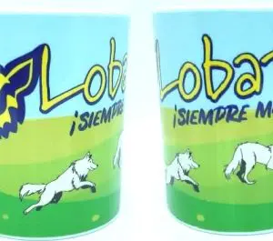 Tazón Melamina Diseño Lobatos