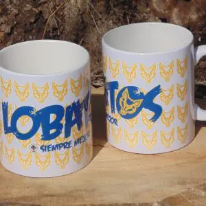 Tazón Cerámica Diseño Lobatos 2