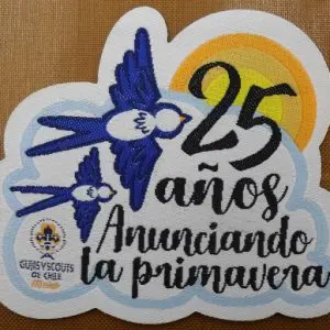 Insignia Tejida Golondrinas 25 Años