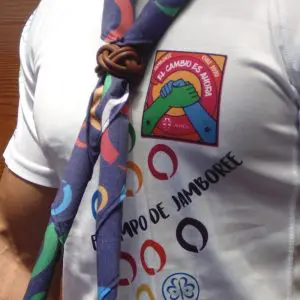 PAÑOLIN OFICIAL JAMBOREE NACIONAL 2020  (AZUL)