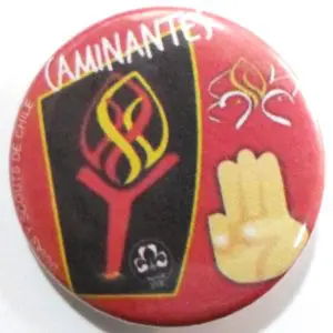 CHAPITA CAMINANTES ANTORCHA 37 MM