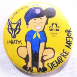 CHAPITA LOBATOS DIBUJO 37 MM