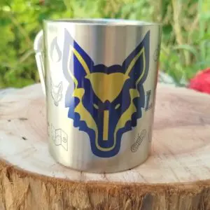 JARRO METAL MOSQUETON LOBATOS 300 ML