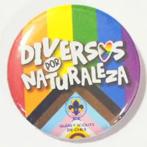 CHAPITA PRIDE DIVERSOS 37 MM