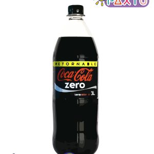 Bebida Coca Cola zero 3 lt. retornable