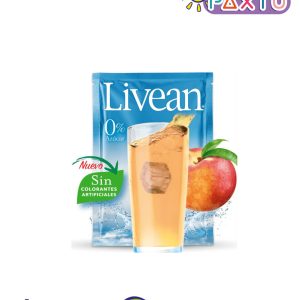 Jugo en polvo Livean durazno 7 gr