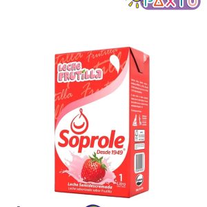 Leche Soprole frutilla 1 lt