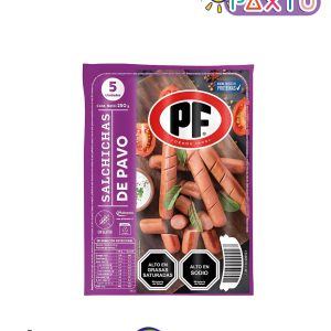 SALCHICHA PF PAVO 5 UNIDADES 250GR. (Domingo)