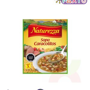 Sopa Naturezza caracolitos carne 55 gr