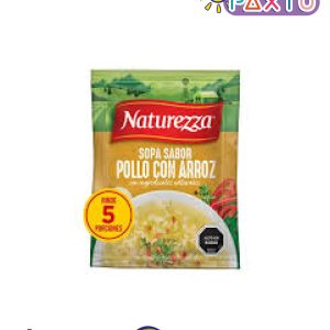Sopa Naturezza pollo con arroz 50 gr