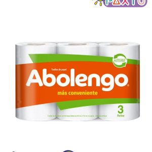 Toalla papel Abolengo 12.5 mt (3 unidades)