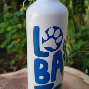 BOTELLA METAL LOBATOS 2 BLANCA 750