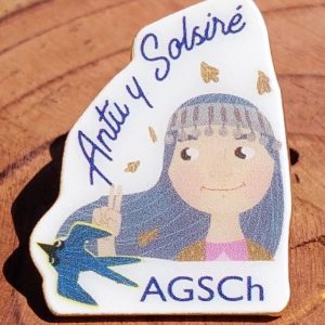 PIN METALICO ANTU Y SOLSIRE