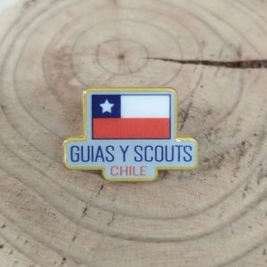 PIN METALICO GUIAS Y SCOUTS DE CHILE