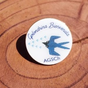 PIN METALICO GOLONDRINA BIENVENIDA