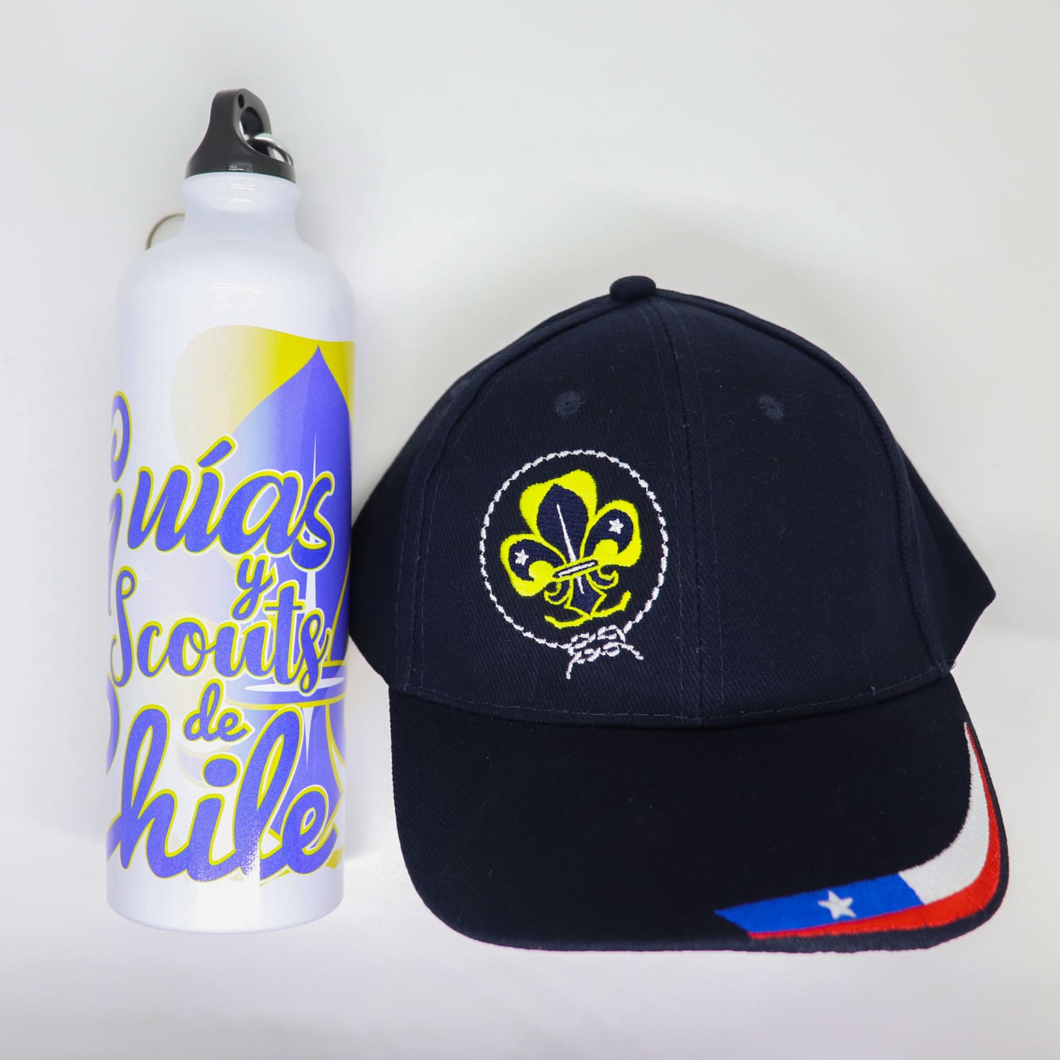 PACK GORRO Y BOTELLA INSTITUCIONAL