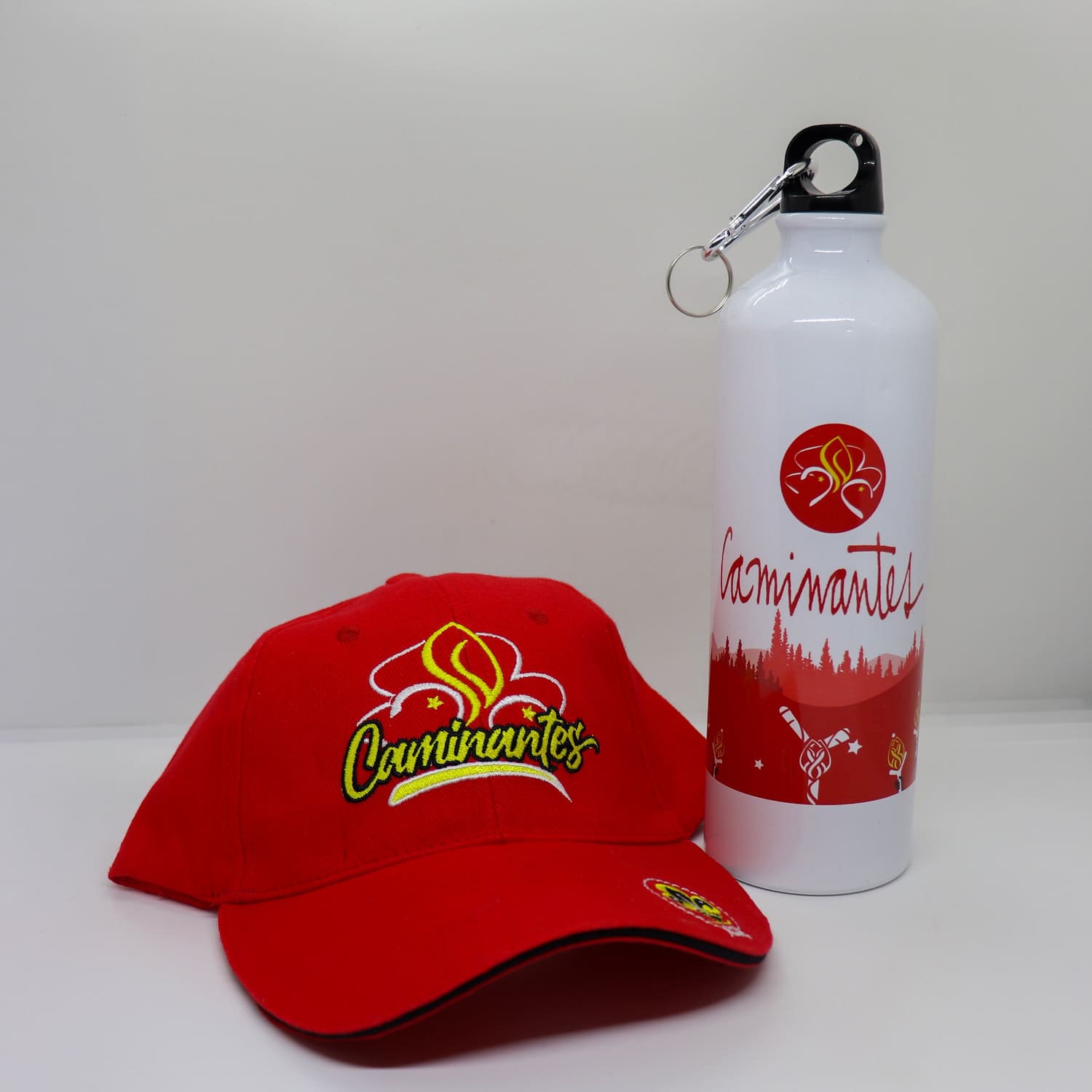 PACK GORRO Y BOTELLA CAMINANTES