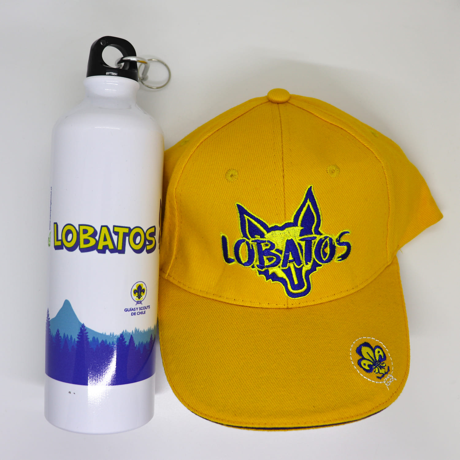PACK GORRO Y BOTELLA LOBATOS